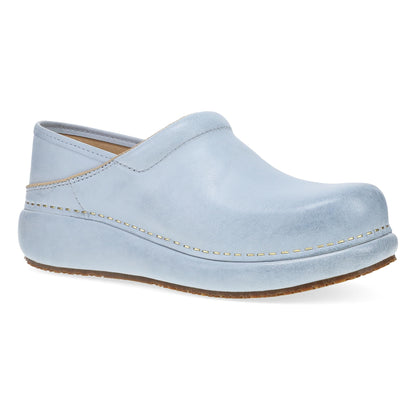 Sky Leather Clog,36