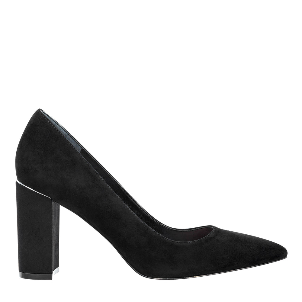 Marc Fisher Viviene Pump | Black Suede