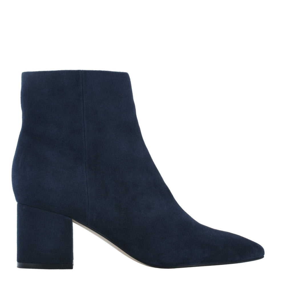 Marc Fisher Jarli Pointy Ankle Bootie | Navy Suede