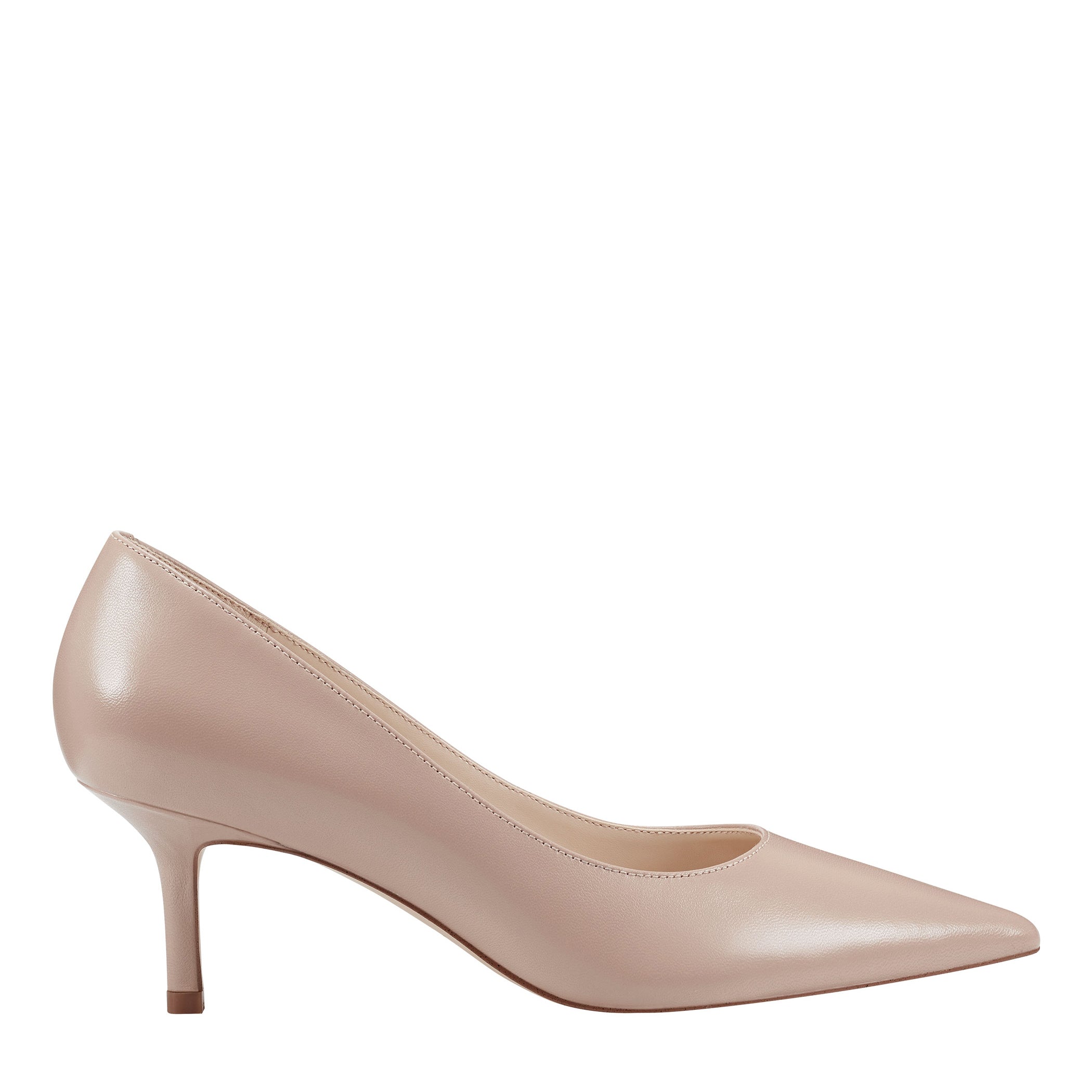 Marc Fisher Alola Pump | Light Natural Leather