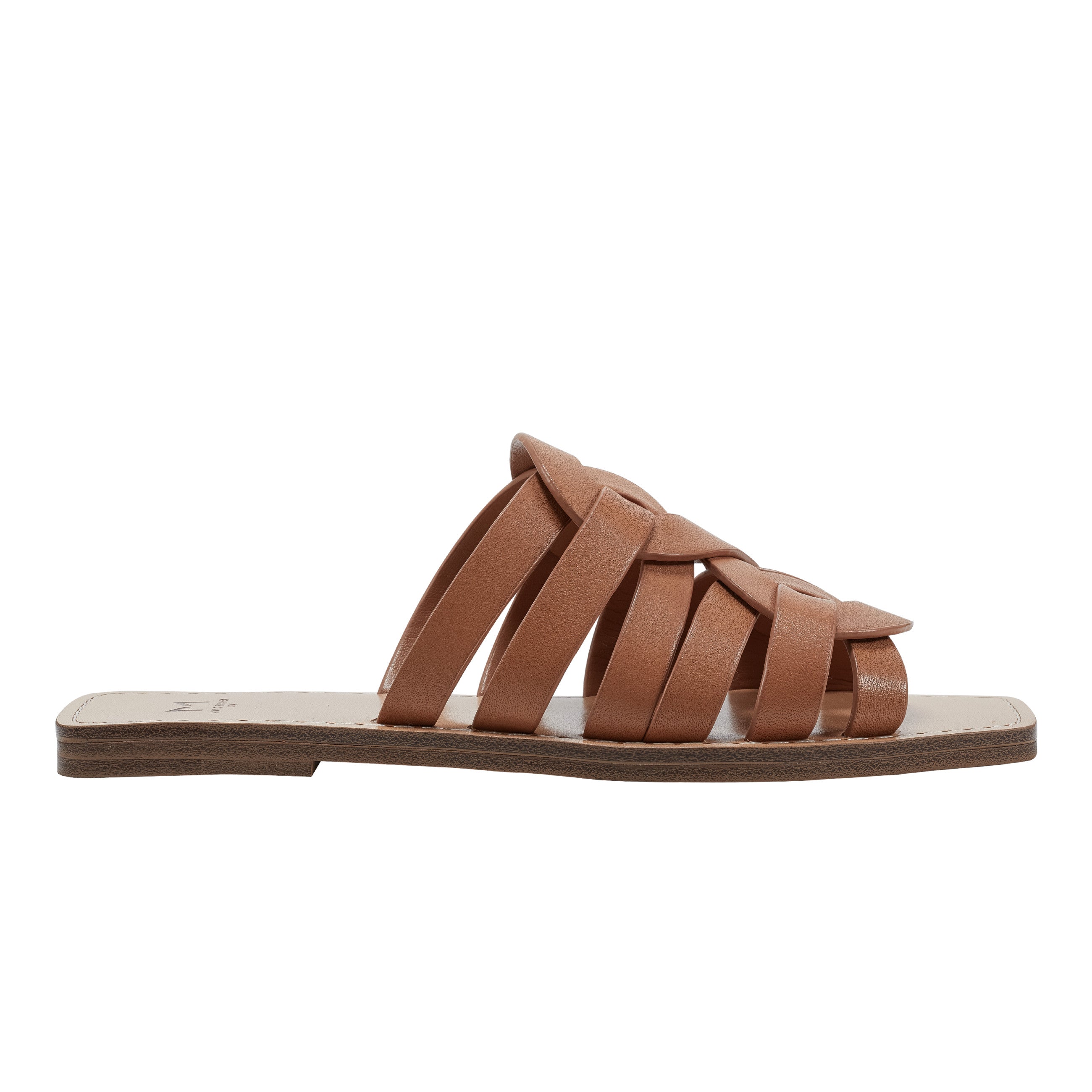 Marc Fisher Kimiko Flat Slide Sandal | Natural