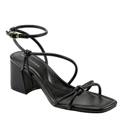 Marc Fisher Gurion Block Heel Sandal | Black
