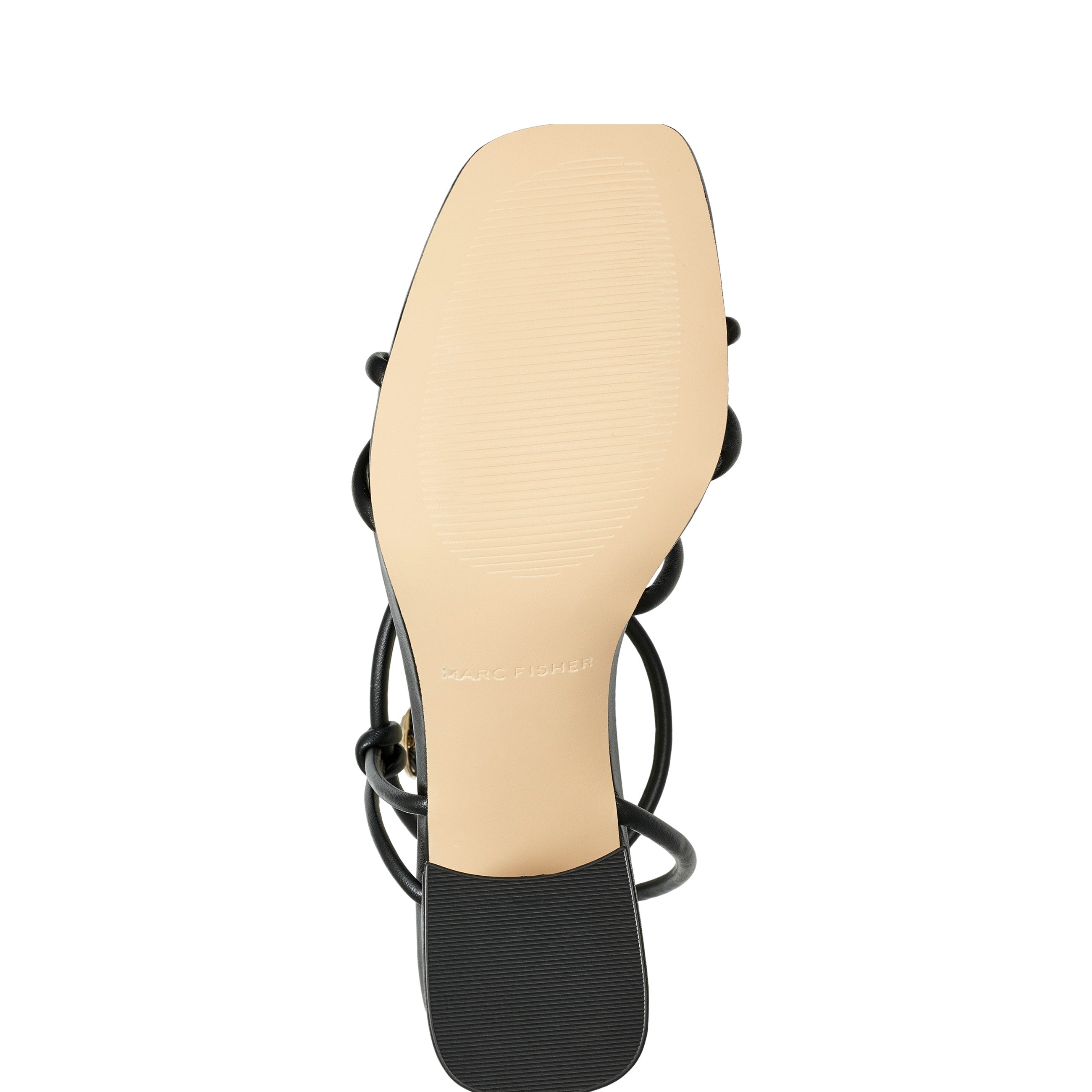 Marc Fisher Gurion Block Heel Sandal | Black