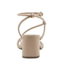 Marc Fisher Gurion Block Heel Sandal | Light Natural