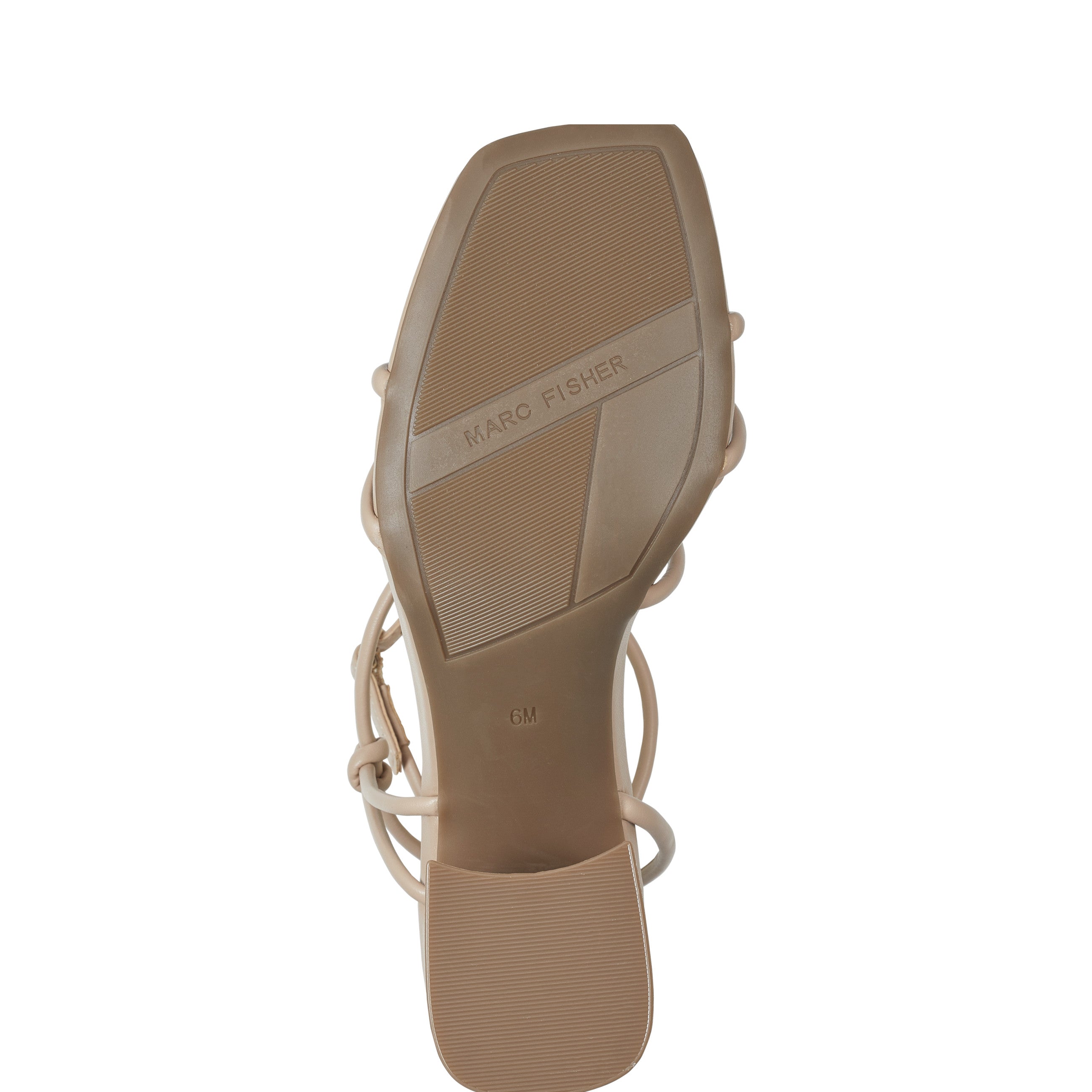 Marc Fisher Gurion Block Heel Sandal | Light Natural
