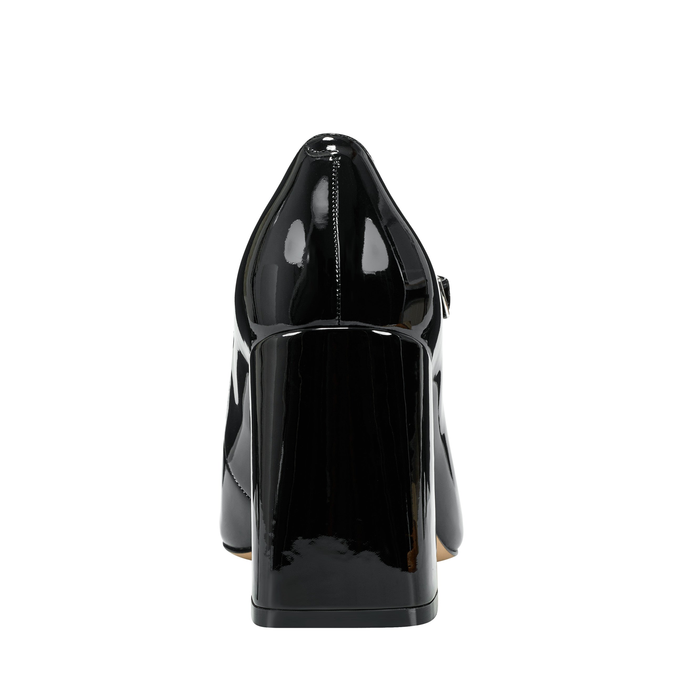 Marc Fisher Charin Block Heel Mary Jane | Black Patent
