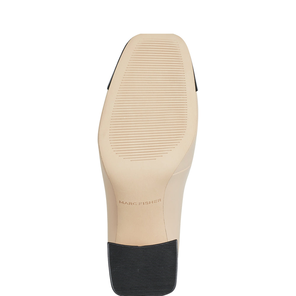 Marc Fisher Charine Cap Toe Mary Jane | Natural/Black