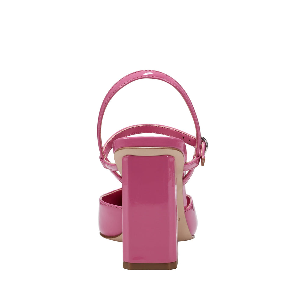 Marc Fisher Doster Pointy Toe Slingback | Pink Patent