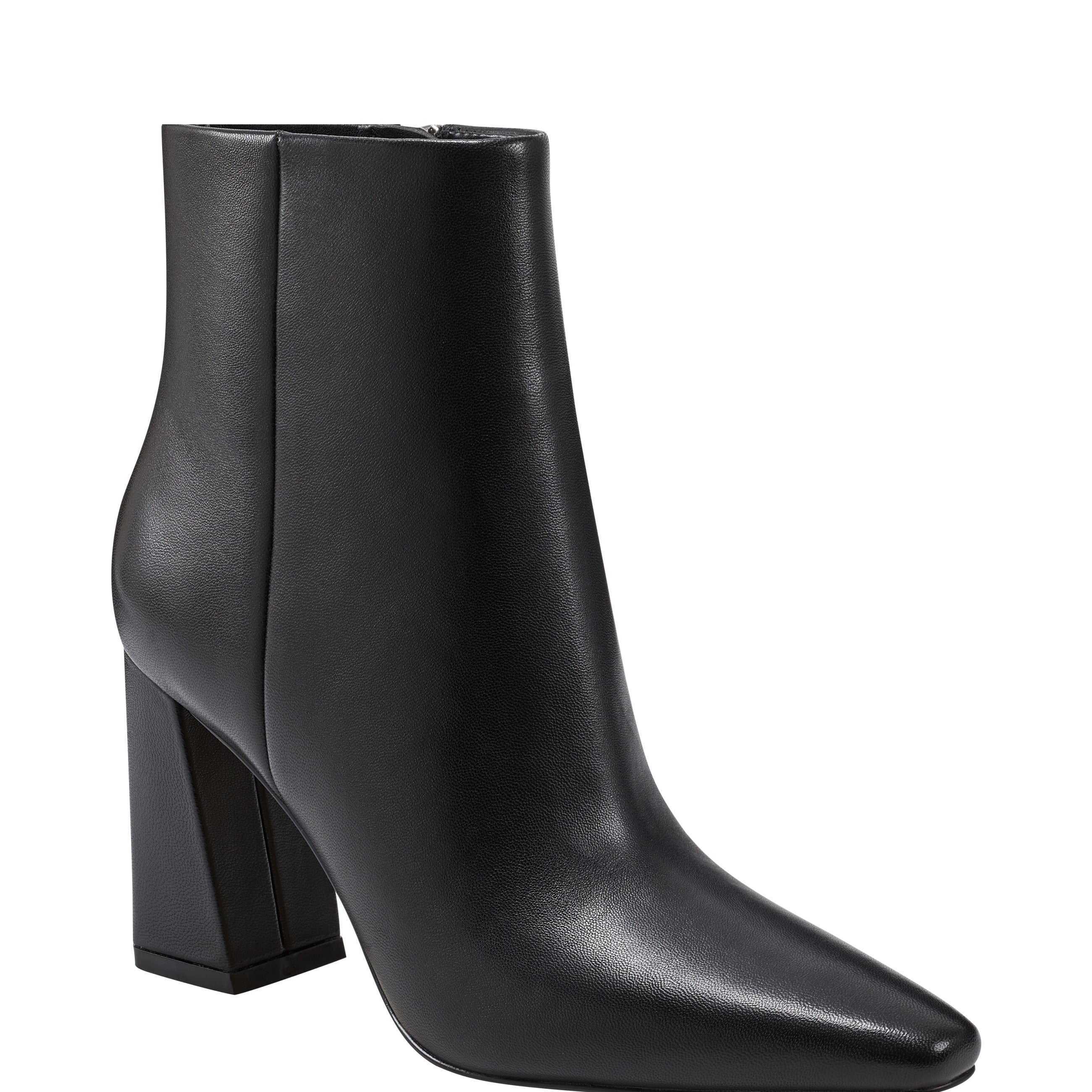 Marc Fisher Yanara Heeled Bootie | Black Leather