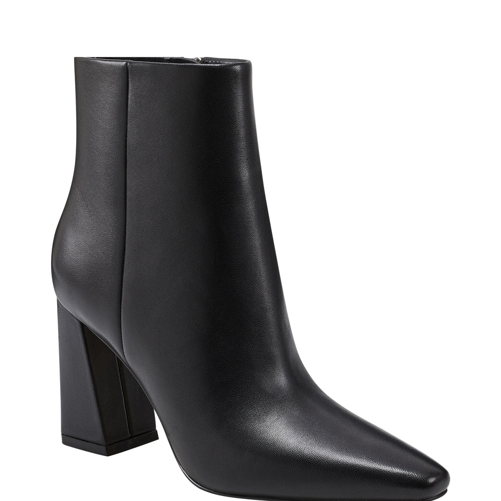 Marc Fisher Yanara Heeled Bootie | Black Leather