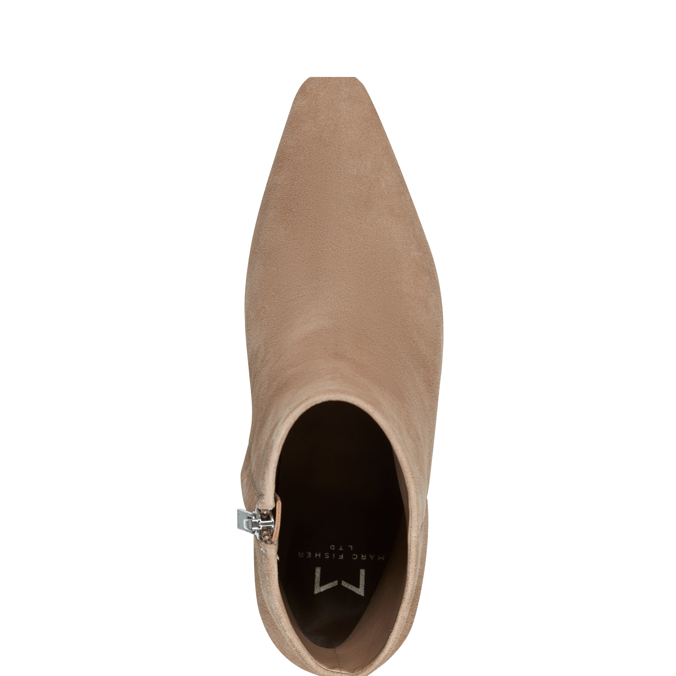 Marc Fisher Yanara Heeled Bootie | Cognac Suede