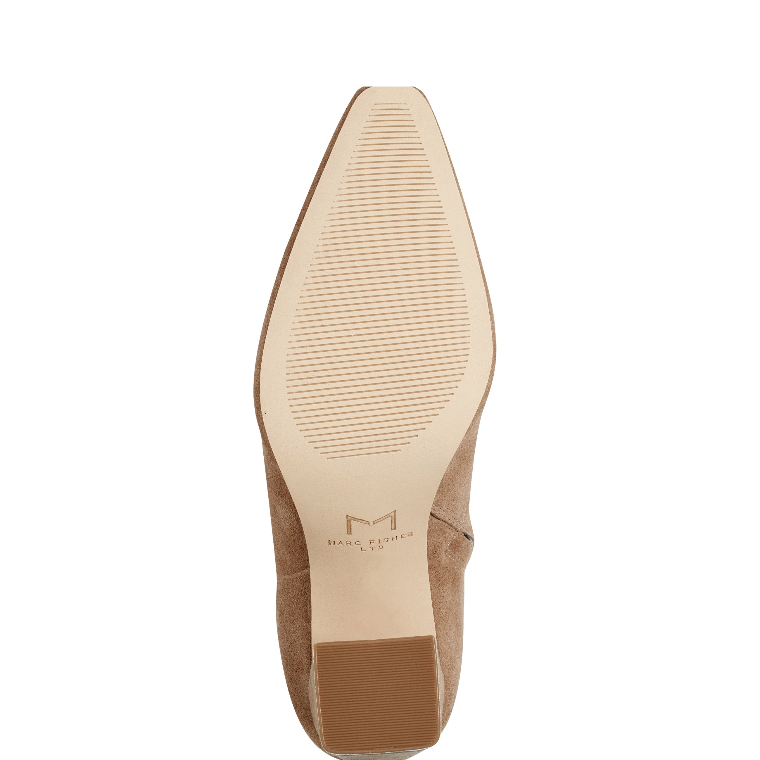 Marc Fisher Yanara Heeled Bootie | Cognac Suede