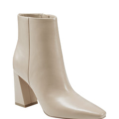 Marc Fisher Yanara Heeled Bootie | Natural Leather