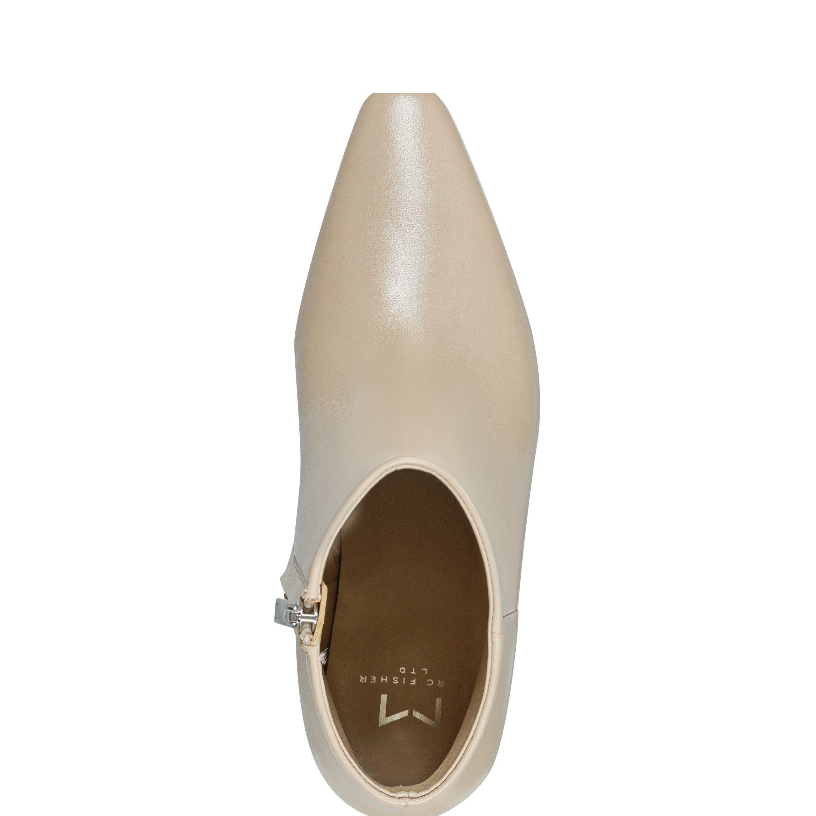 Marc Fisher Yanara Heeled Bootie | Natural Leather