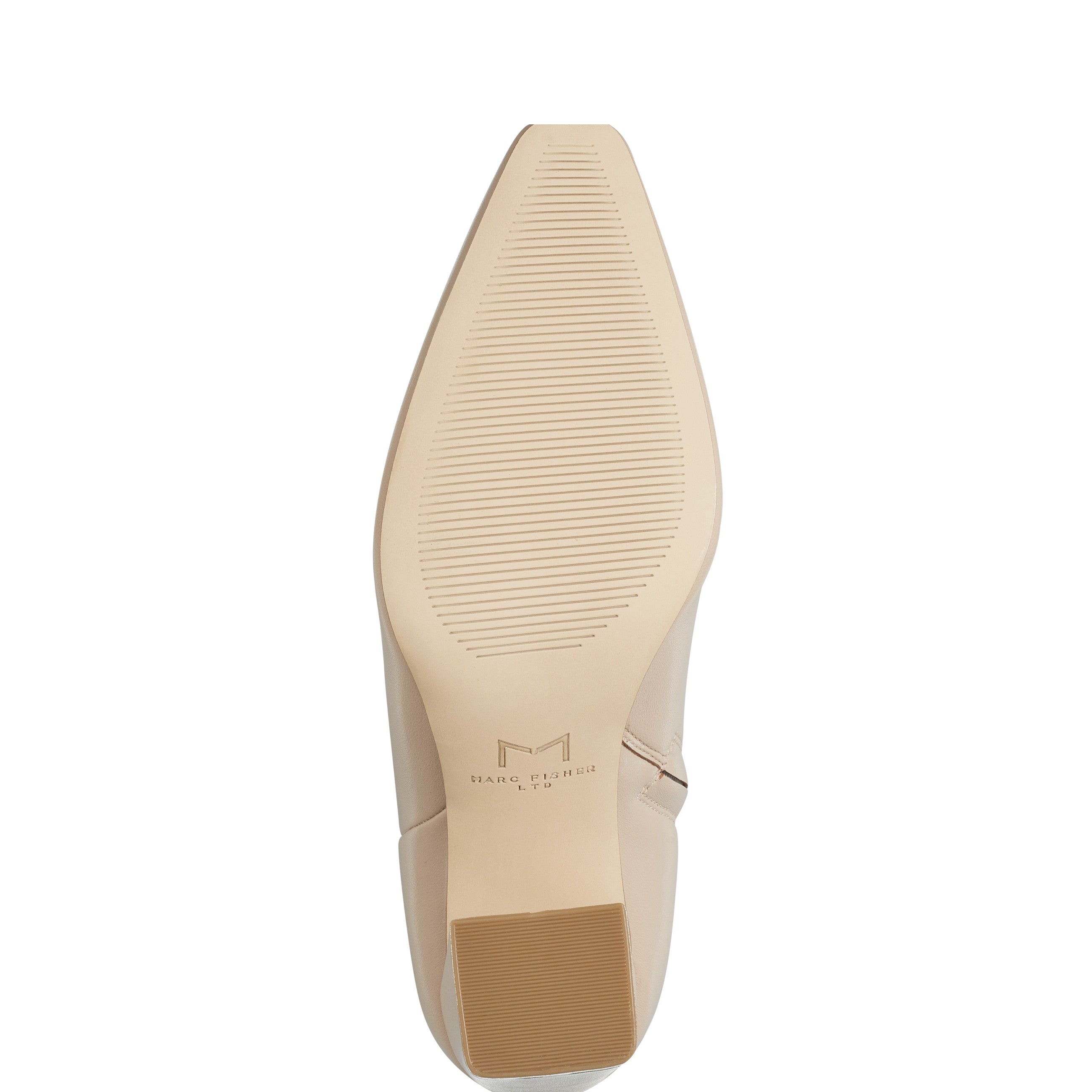 Marc Fisher Yanara Heeled Bootie | Natural Leather