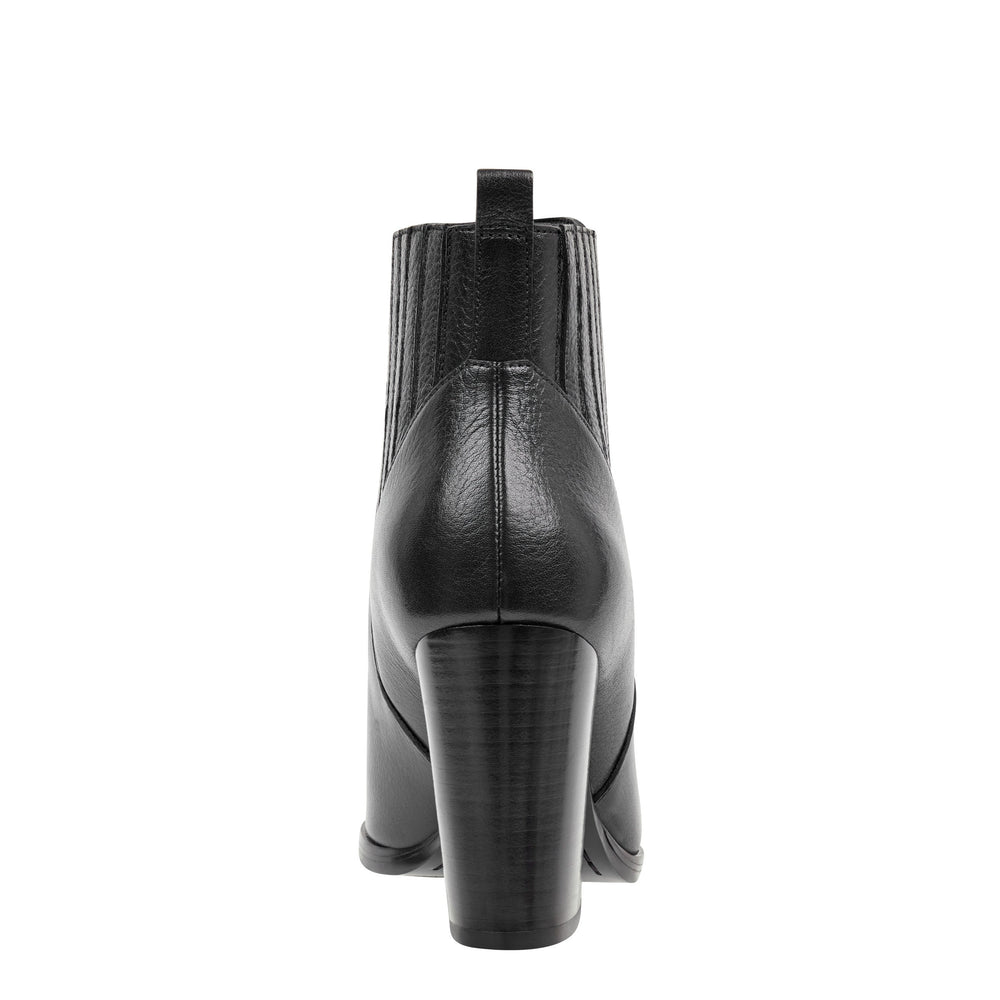 Marc Fisher Alva Pointy Toe Bootie | Black Leather