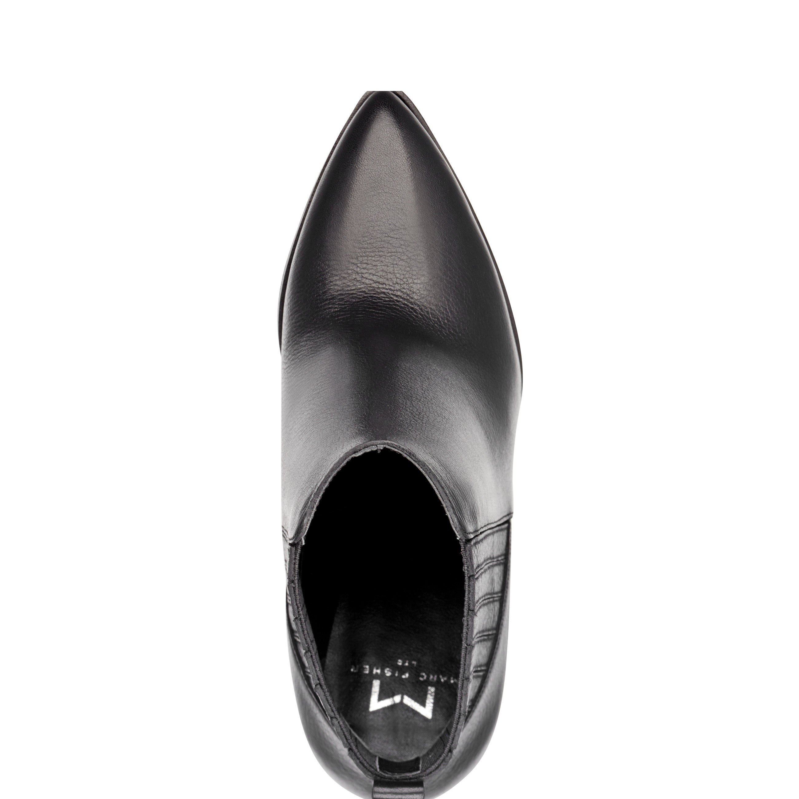 Marc Fisher Alva Pointy Toe Bootie | Black Leather