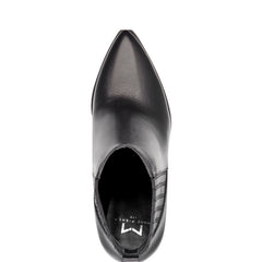 Marc Fisher Alva Pointy Toe Bootie | Black Leather