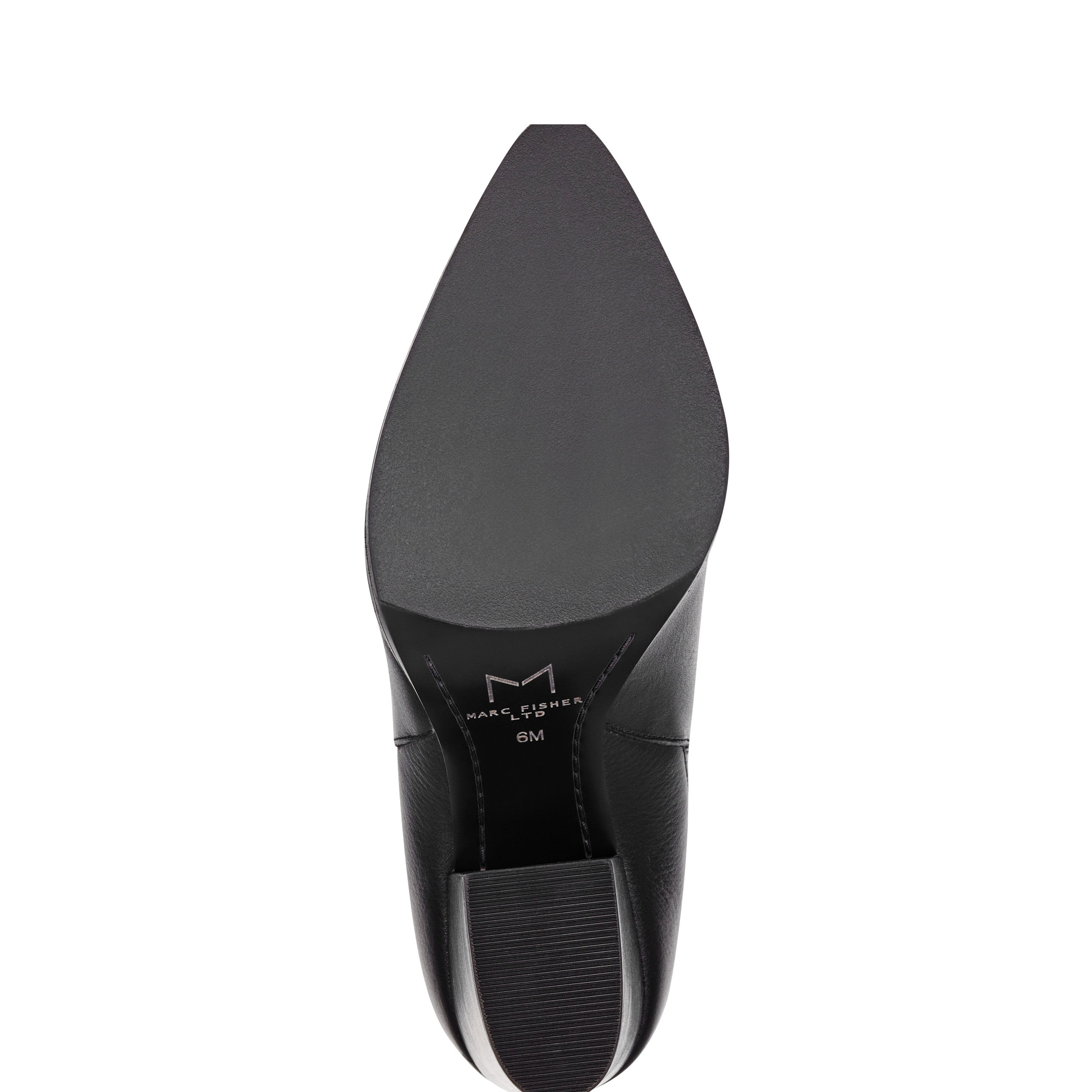 Marc Fisher Alva Pointy Toe Bootie | Black Leather