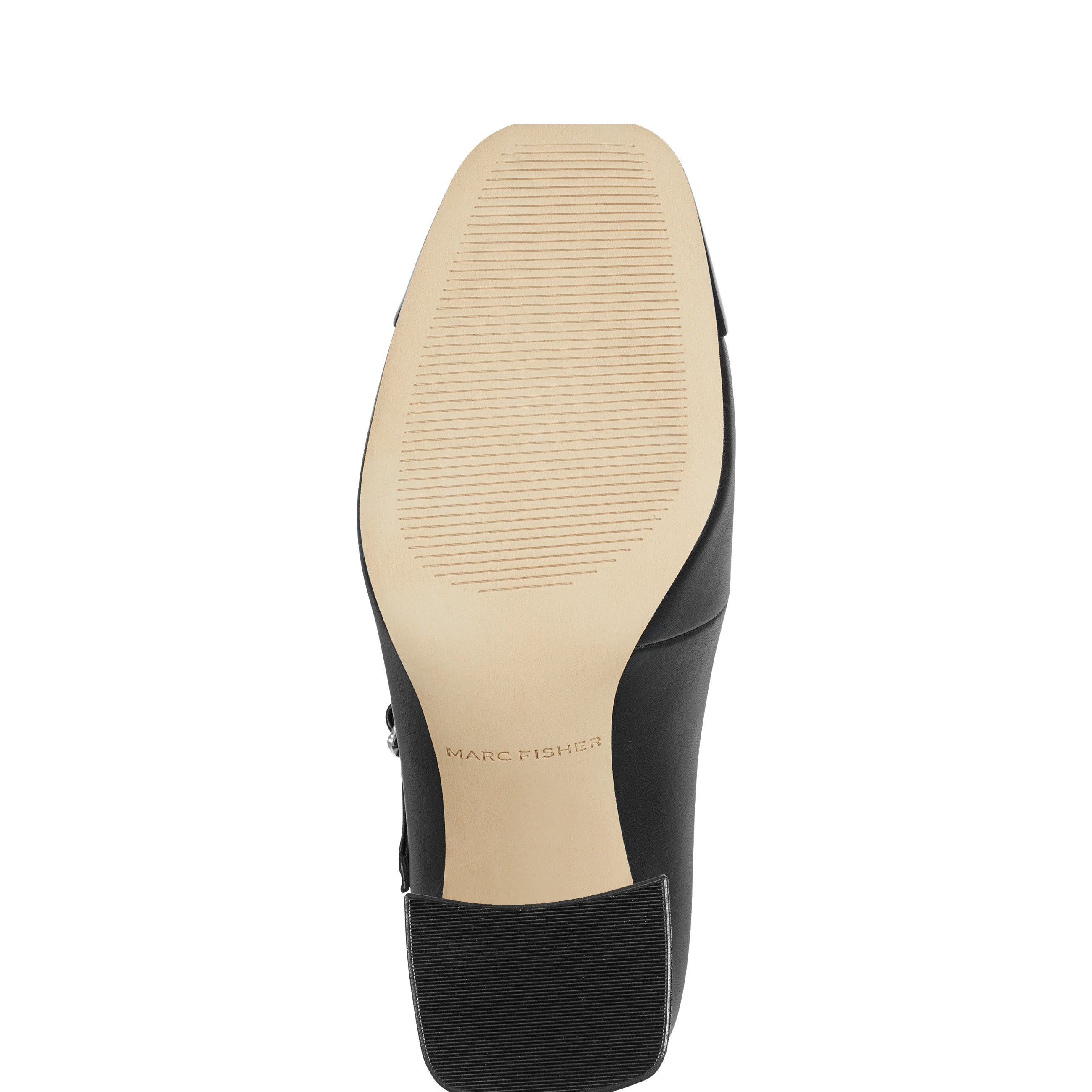 Marc Fisher Charine Cap Toe Mary Jane | Black/Black