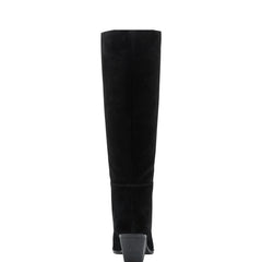 Marc Fisher Challi Pointy Toe Boot | Black Suede