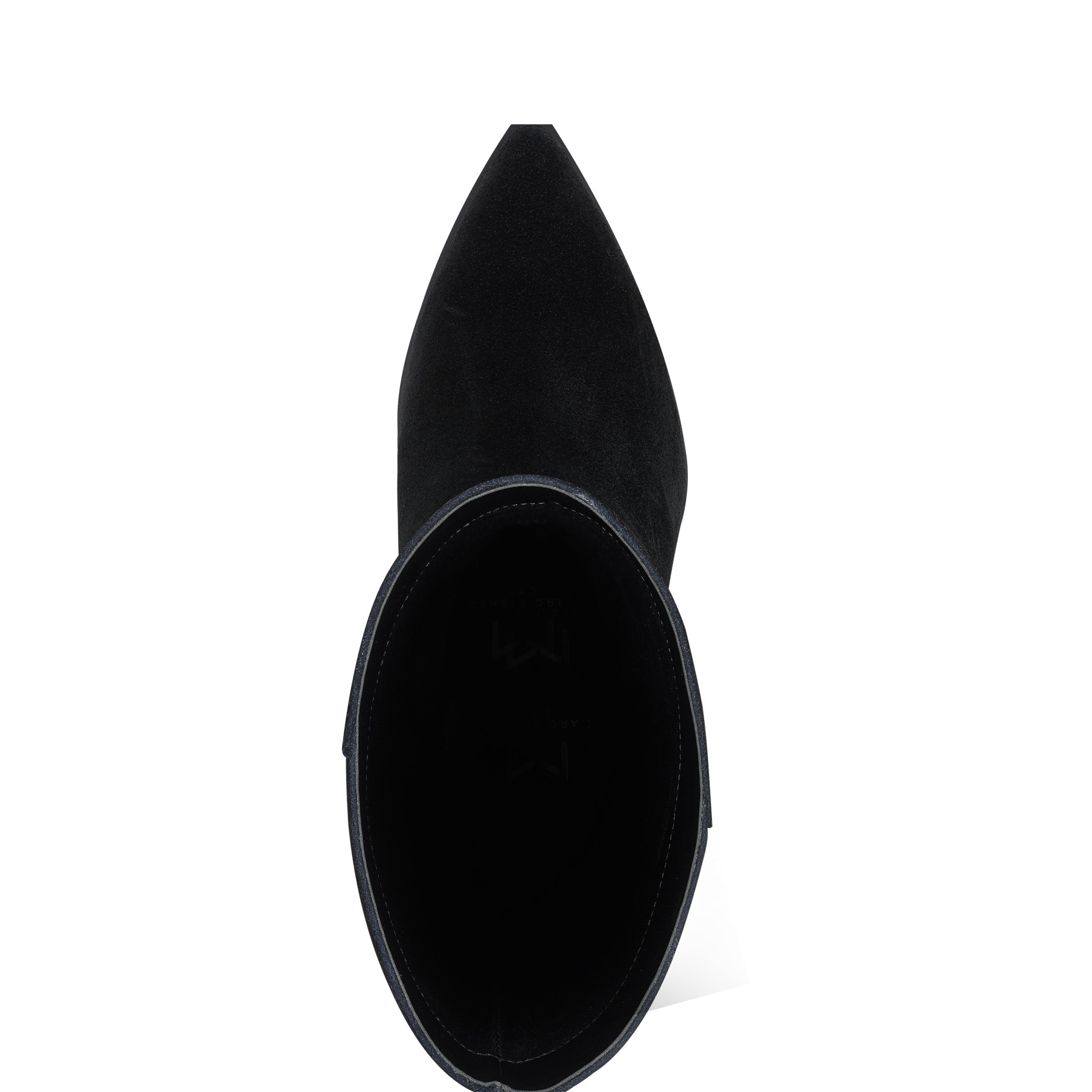 Marc Fisher Challi Pointy Toe Boot | Black Suede