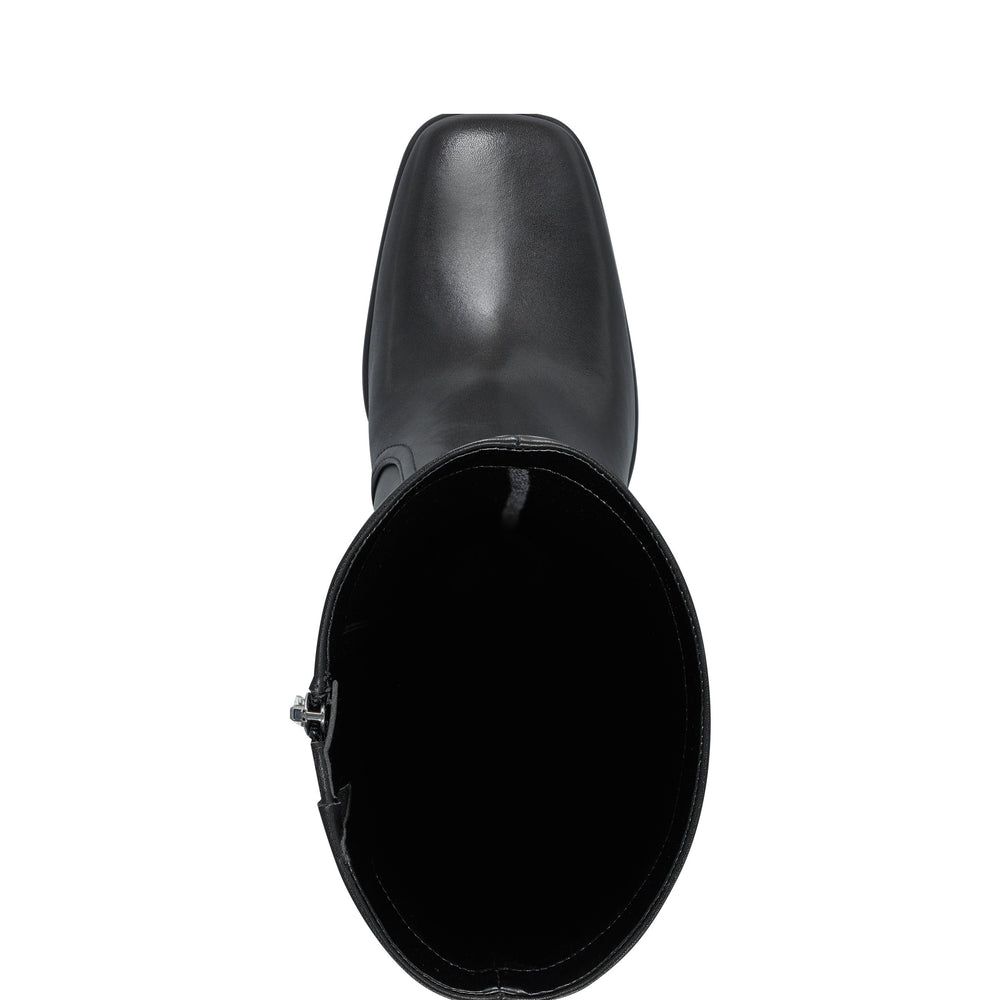 Marc Fisher Dreeam Block Heeled Boot | Black Leather