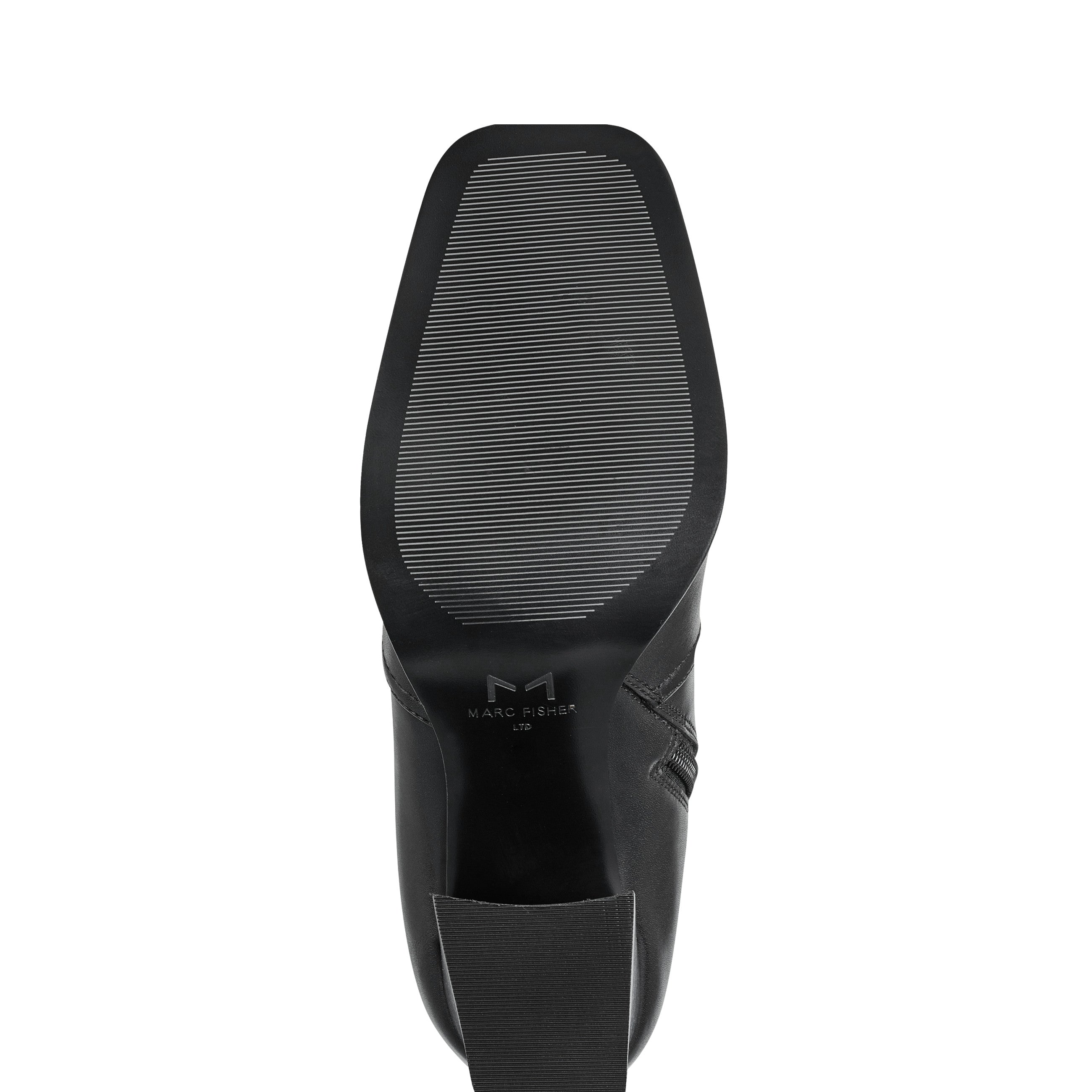 Marc Fisher Dreeam Block Heeled Boot | Black Leather