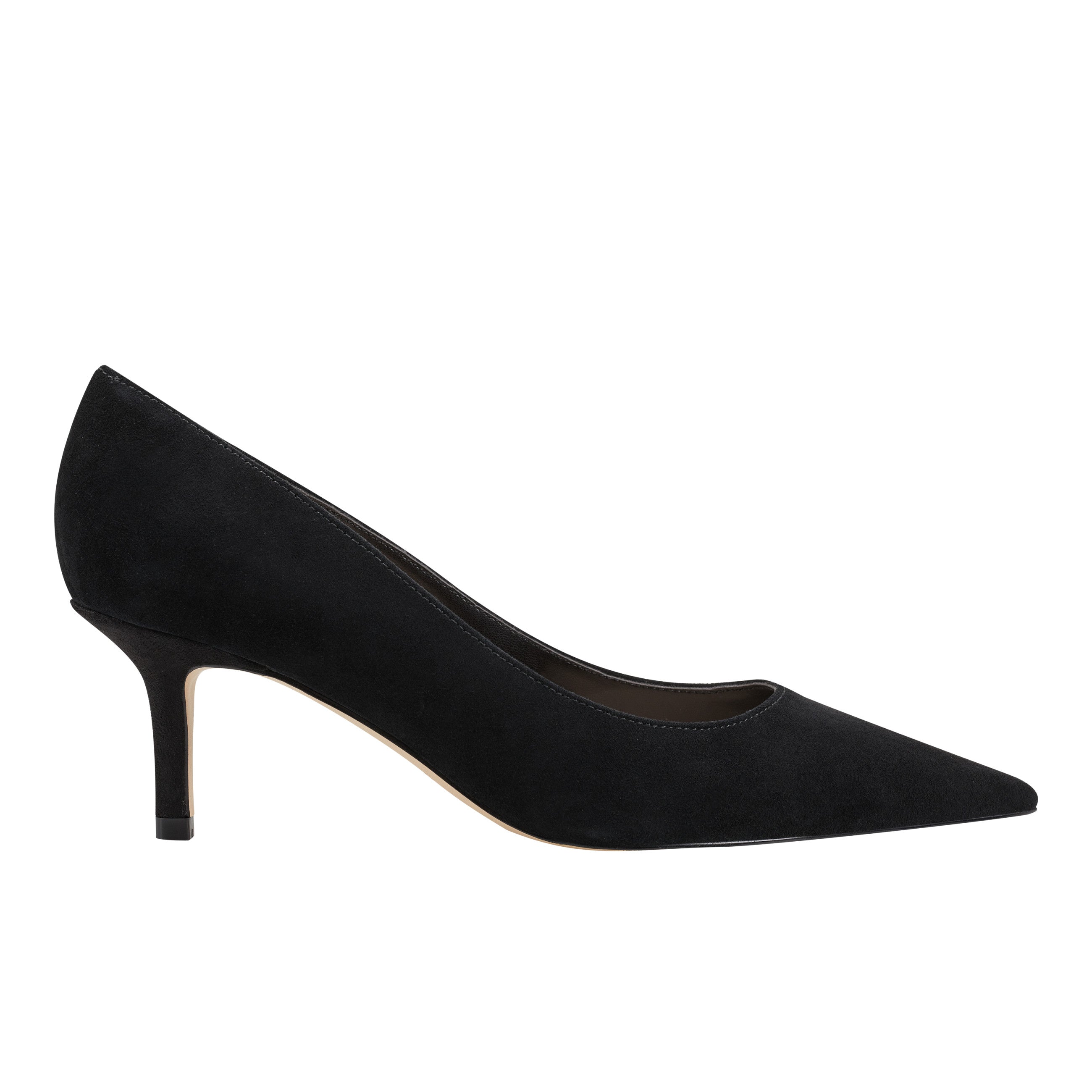Marc Fisher Alola Pump | Black Suede