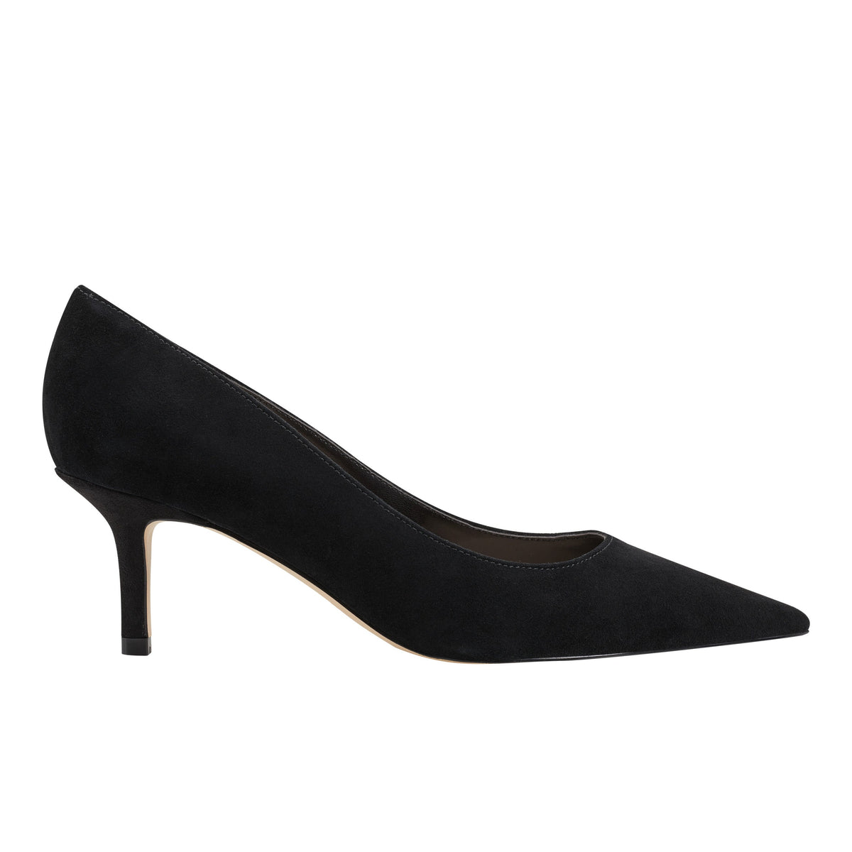 Marc Fisher Alola Pump | Black Suede
