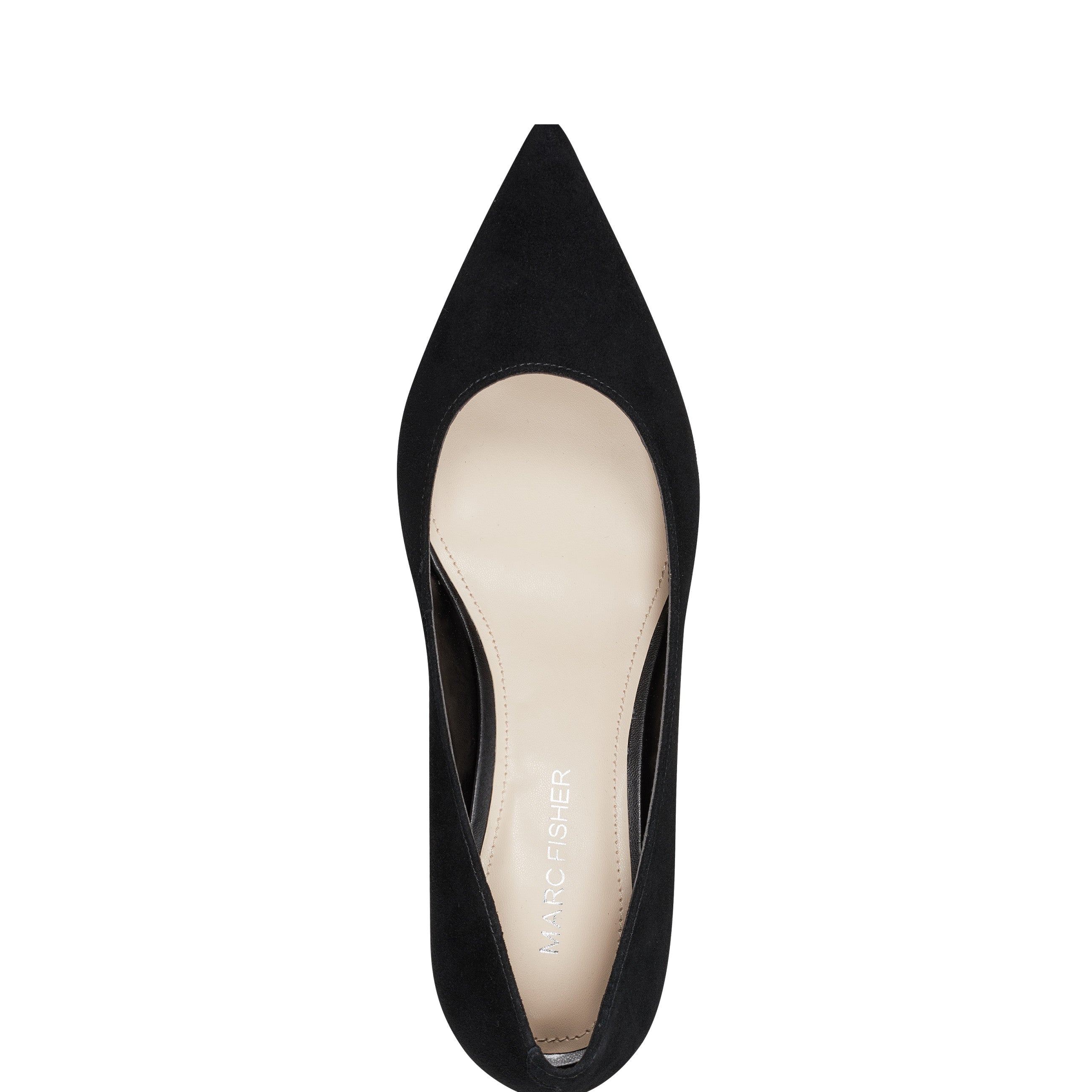 Marc Fisher Alola Pump | Black Suede