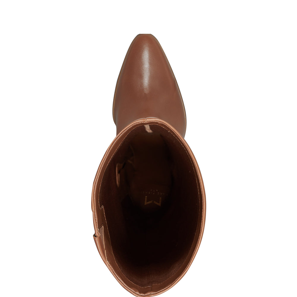 Marc Fisher Lannie Dress Boot | Medium Natural Leather