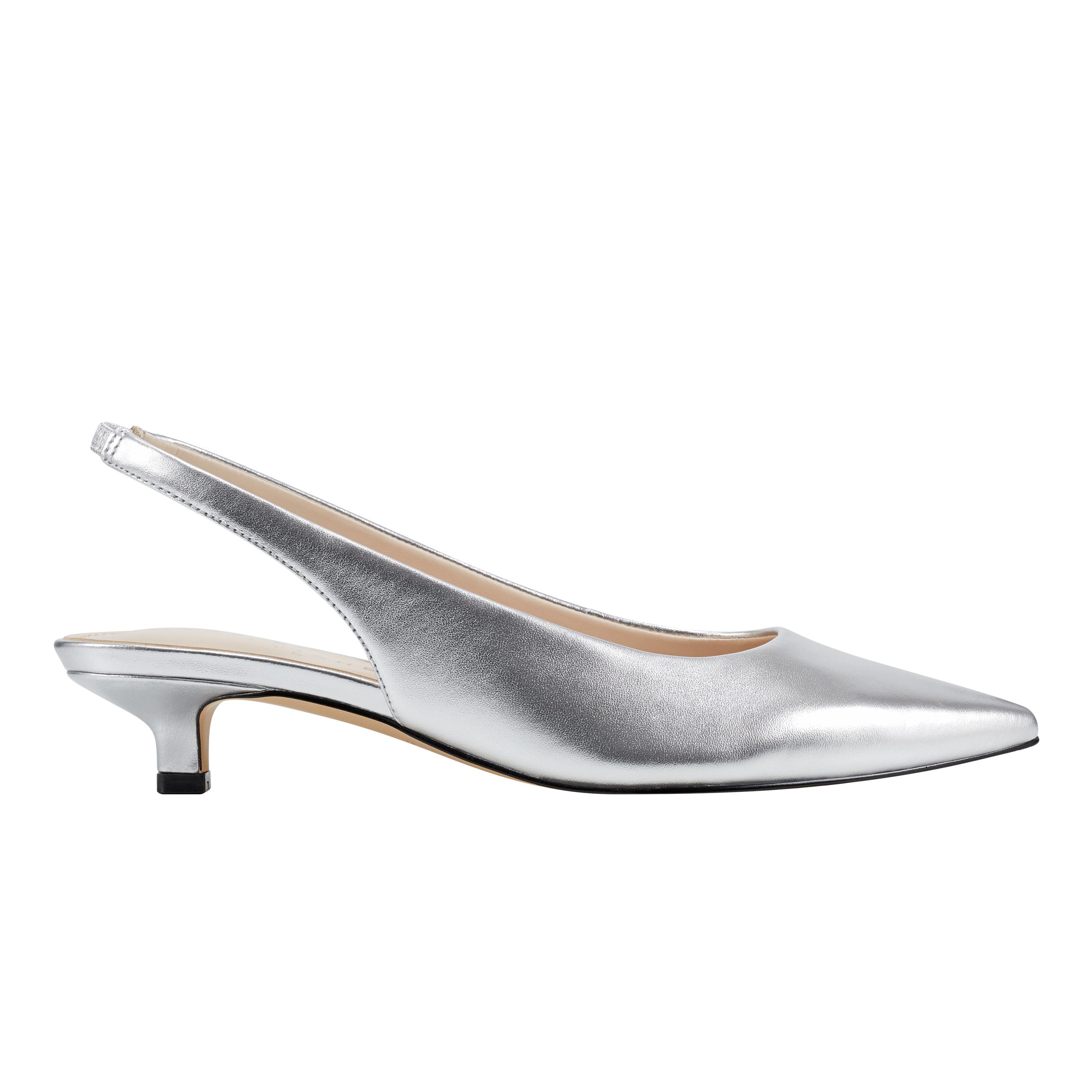 Marc Fisher Posey Slingback Pump | Silver