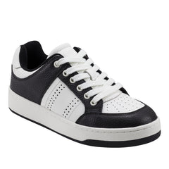 Marc Fisher Flynnt Laceup Sneaker | White/Black