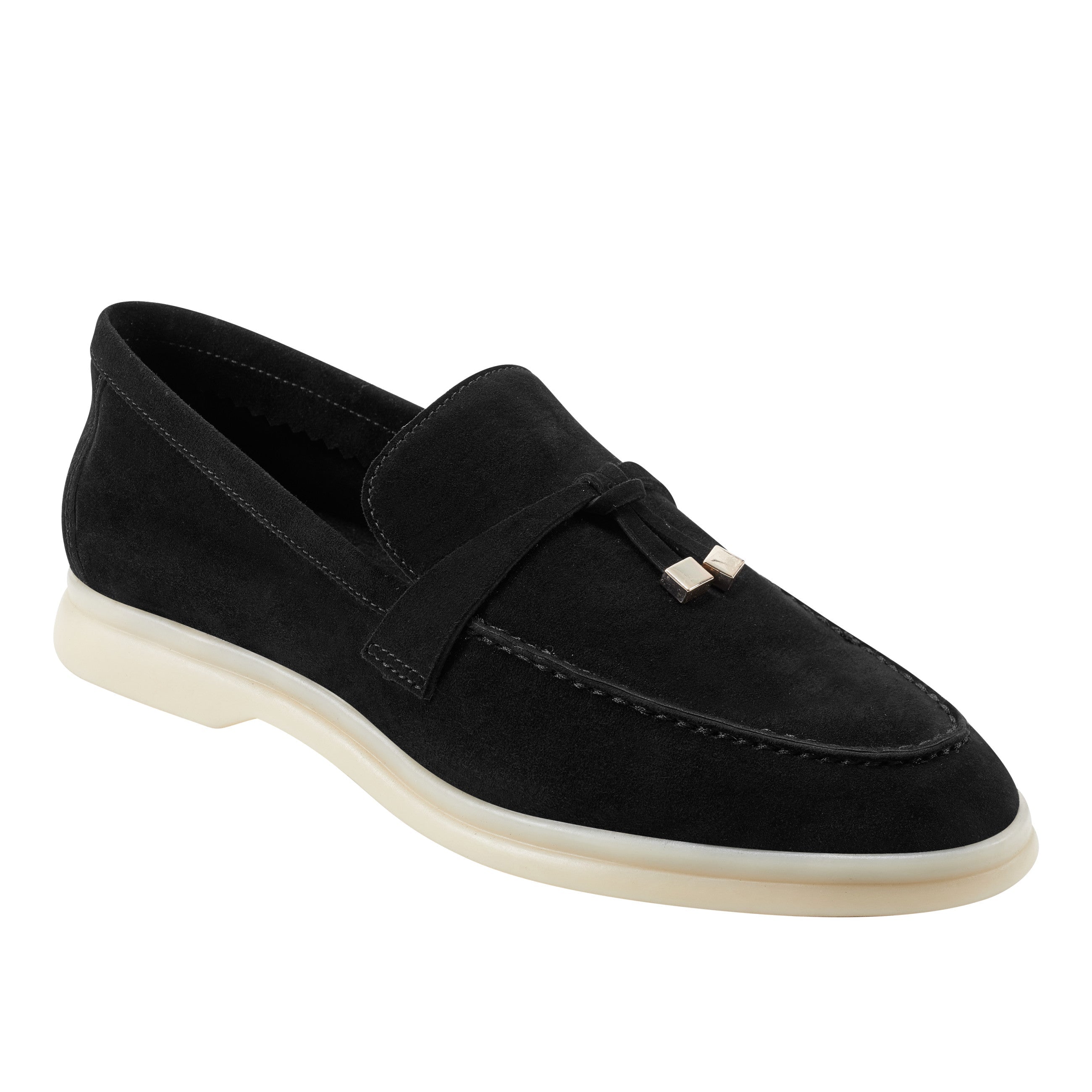 Marc Fisher Yanelli Casual Loafer | Black Suede