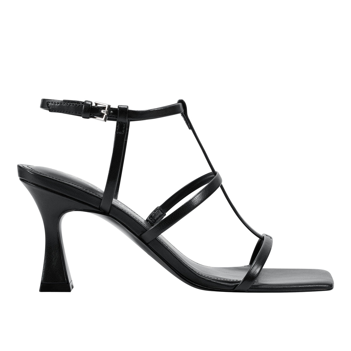 Marc Fisher Dennie Strappy Dress Sandal | Black Leather