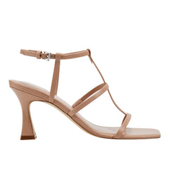 Marc Fisher Dennie Strappy Dress Sandal | Natural Leather