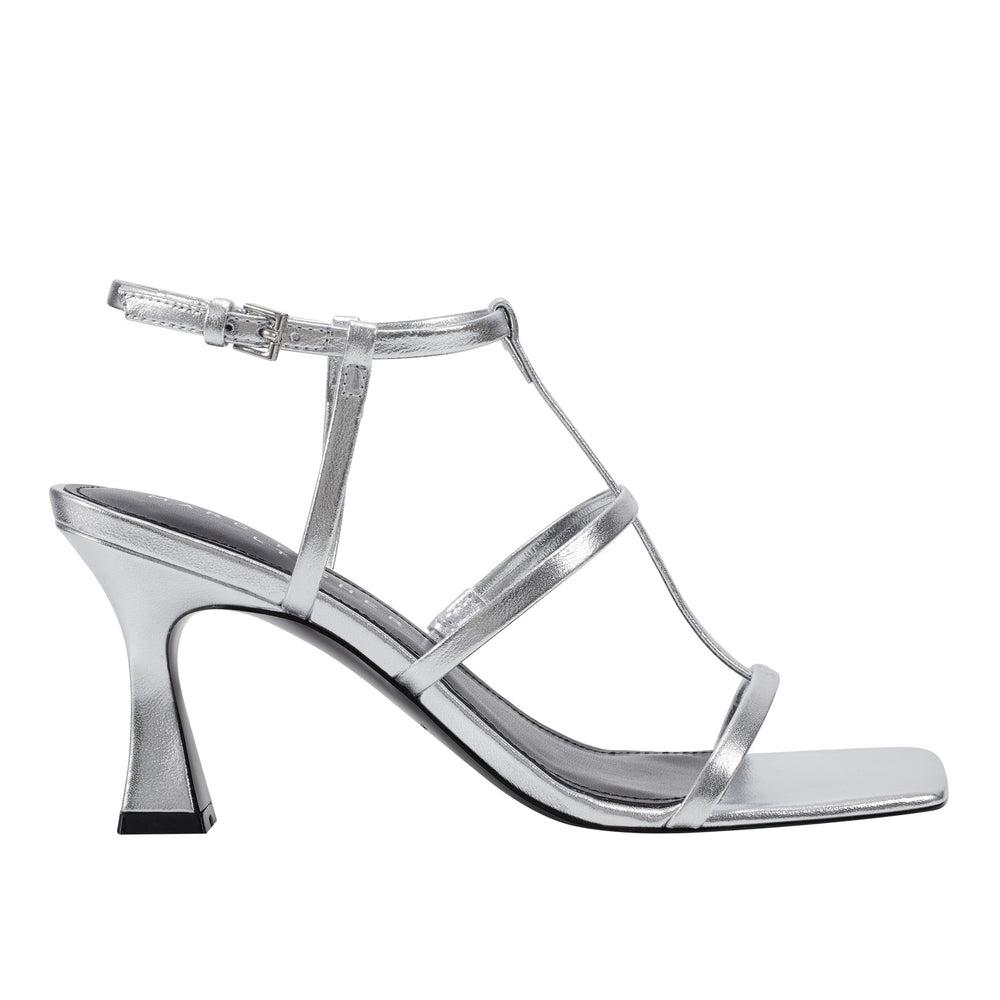 Marc Fisher Dennie Strappy Dress Sandal | Silver