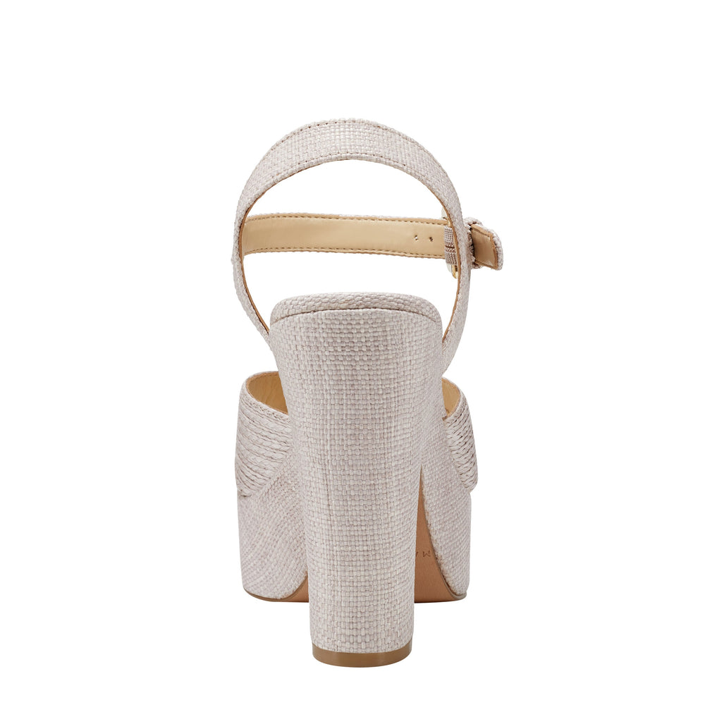 Marc Fisher Starla Block Heel Platform Sandal | Light Pink