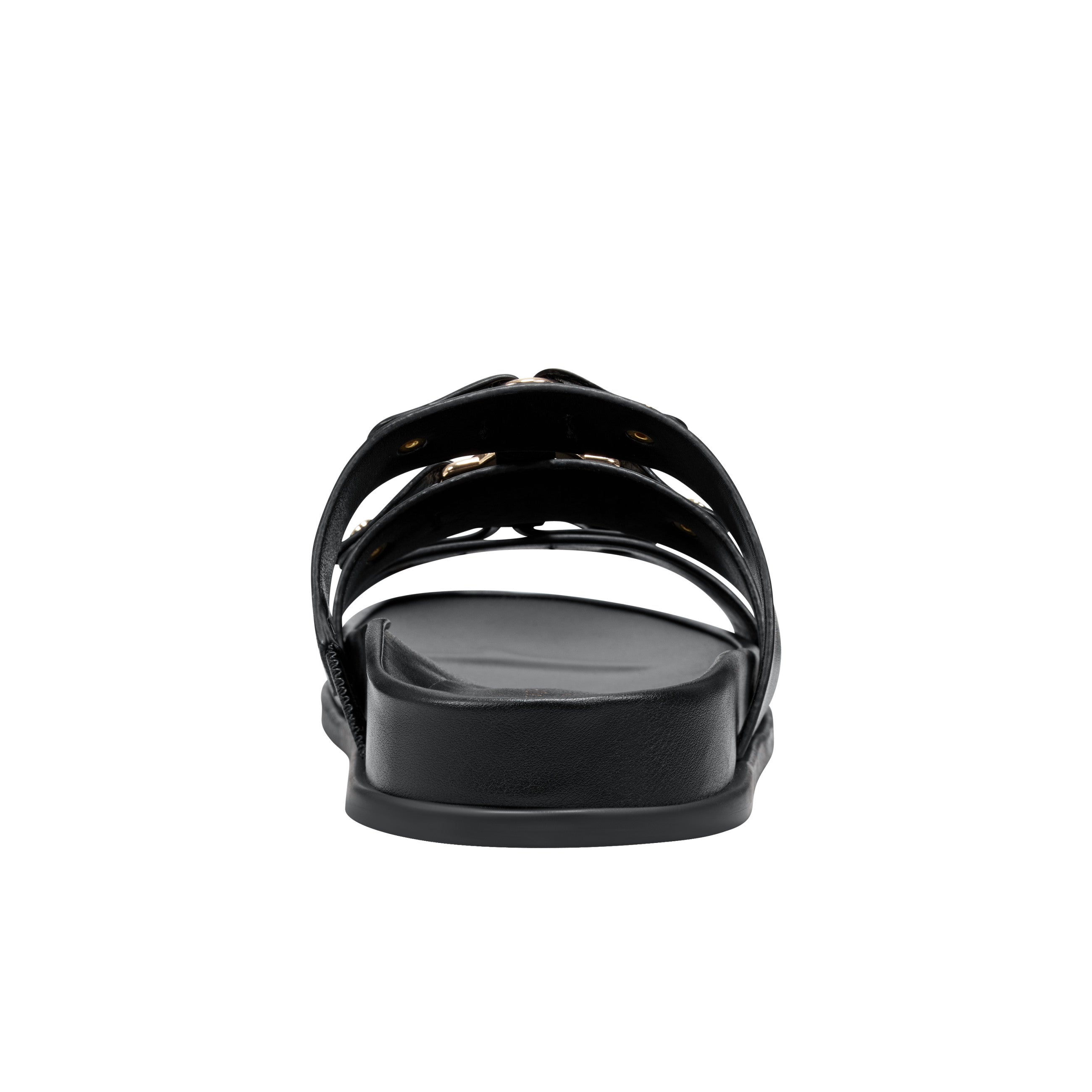 Marc Fisher Verity Flat Footbed Sandal | Black