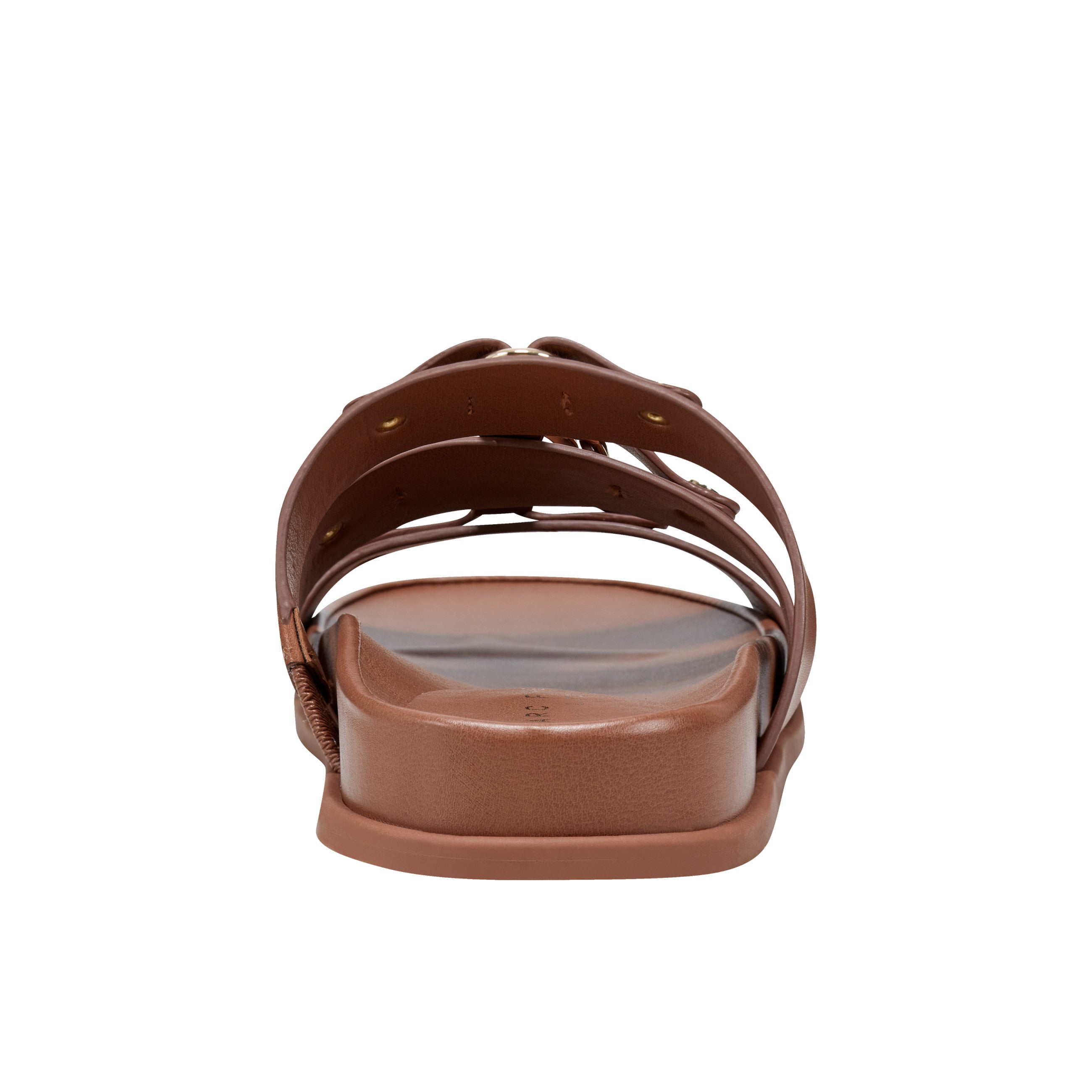 Marc Fisher Verity Flat Footbed Sandal | Brown