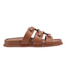 Marc Fisher Verity Flat Footbed Sandal | Brown