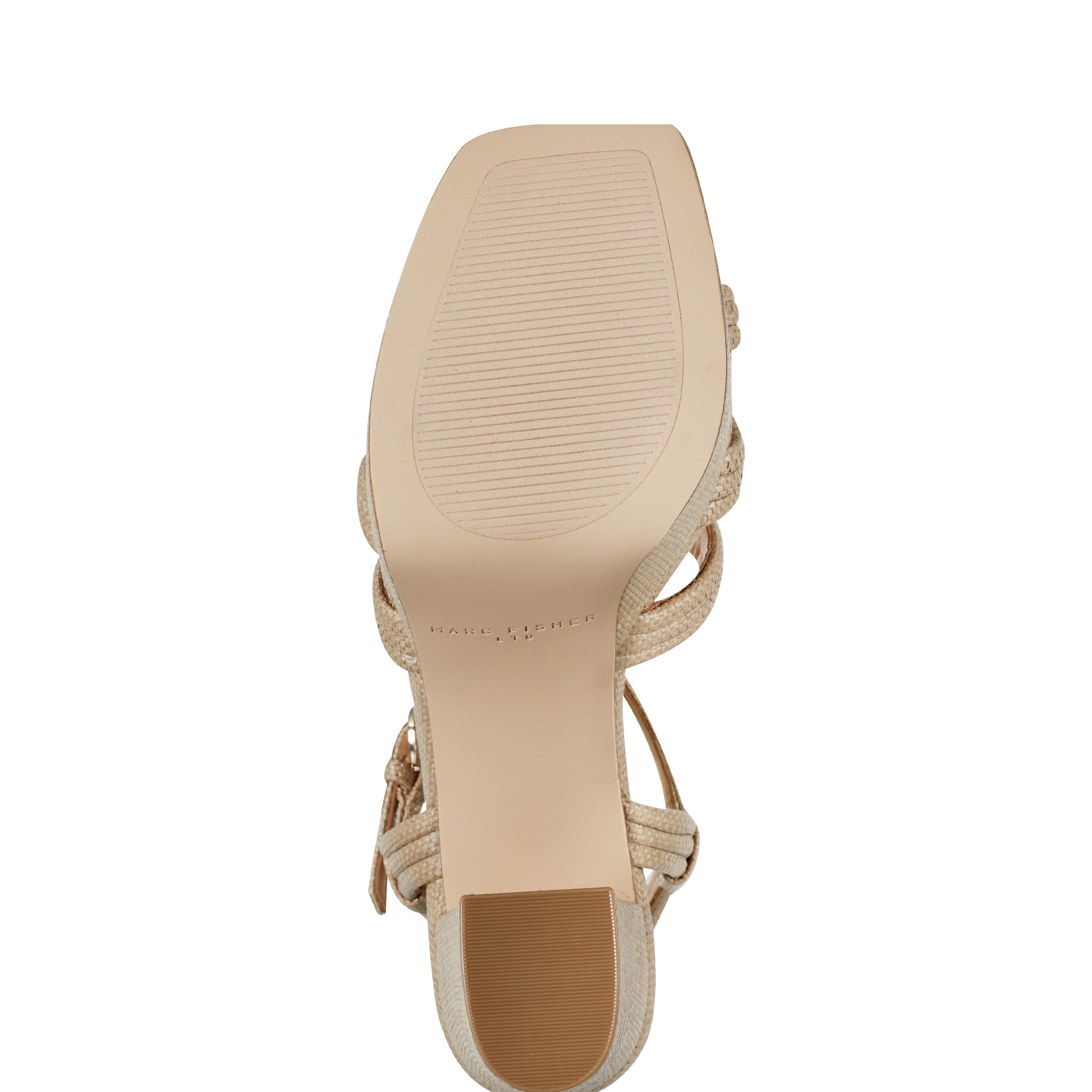 Marc Fisher Cairo Platform Sandal | Medium Natural
