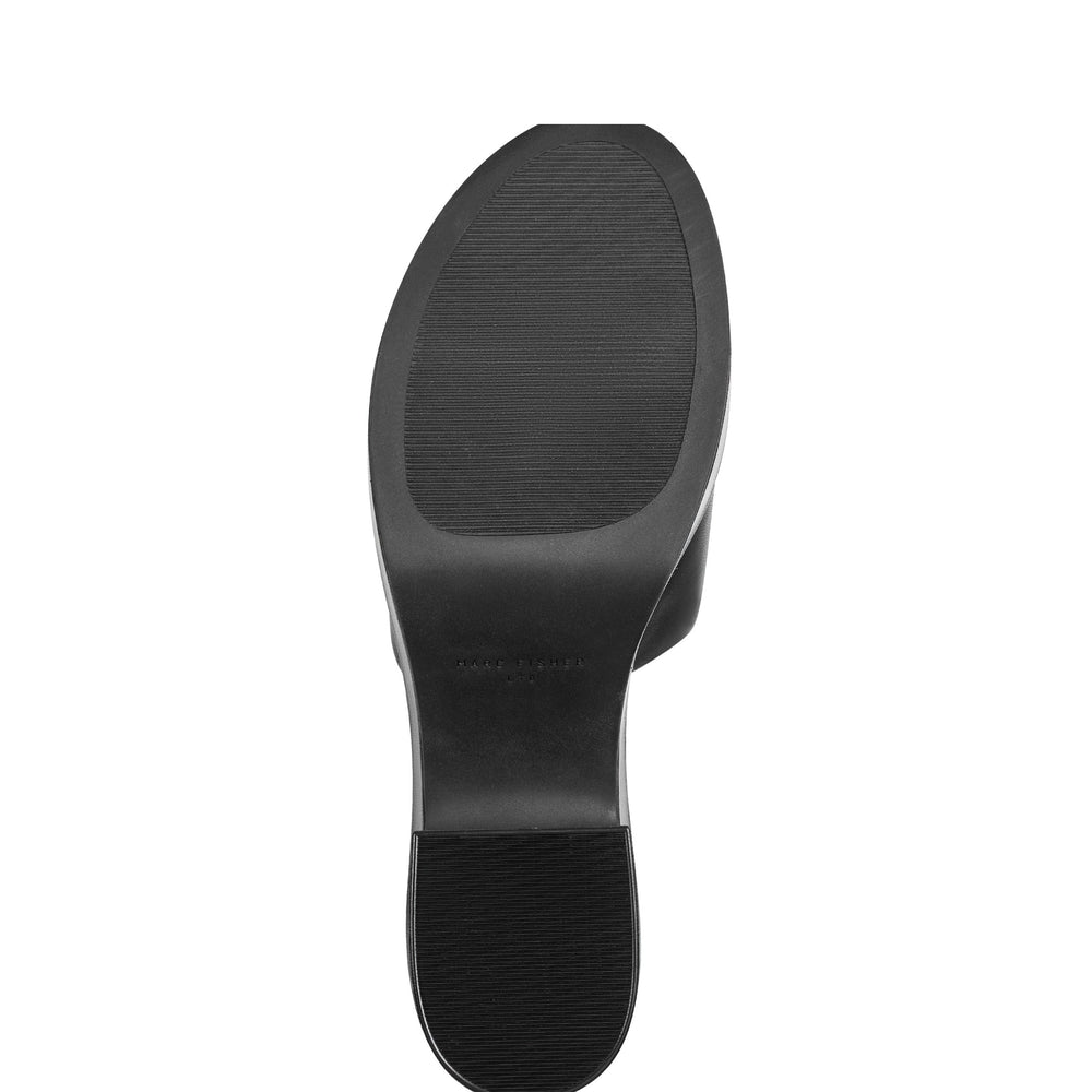 Marc Fisher Forina Platform Slide Sandal | Black