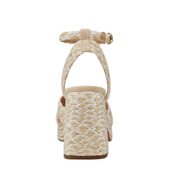 Marc Fisher Janie Platform Sandal | Light Natural