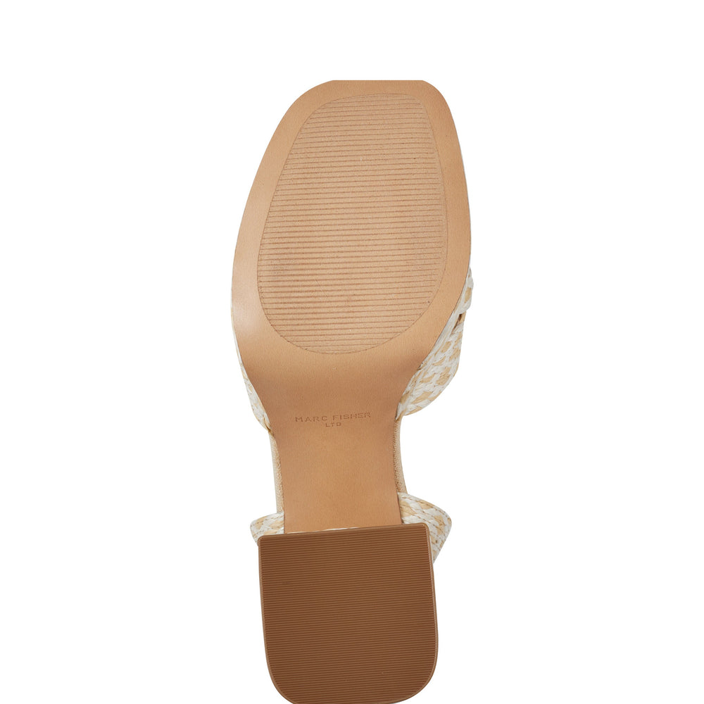 Marc Fisher Janie Platform Sandal | Light Natural