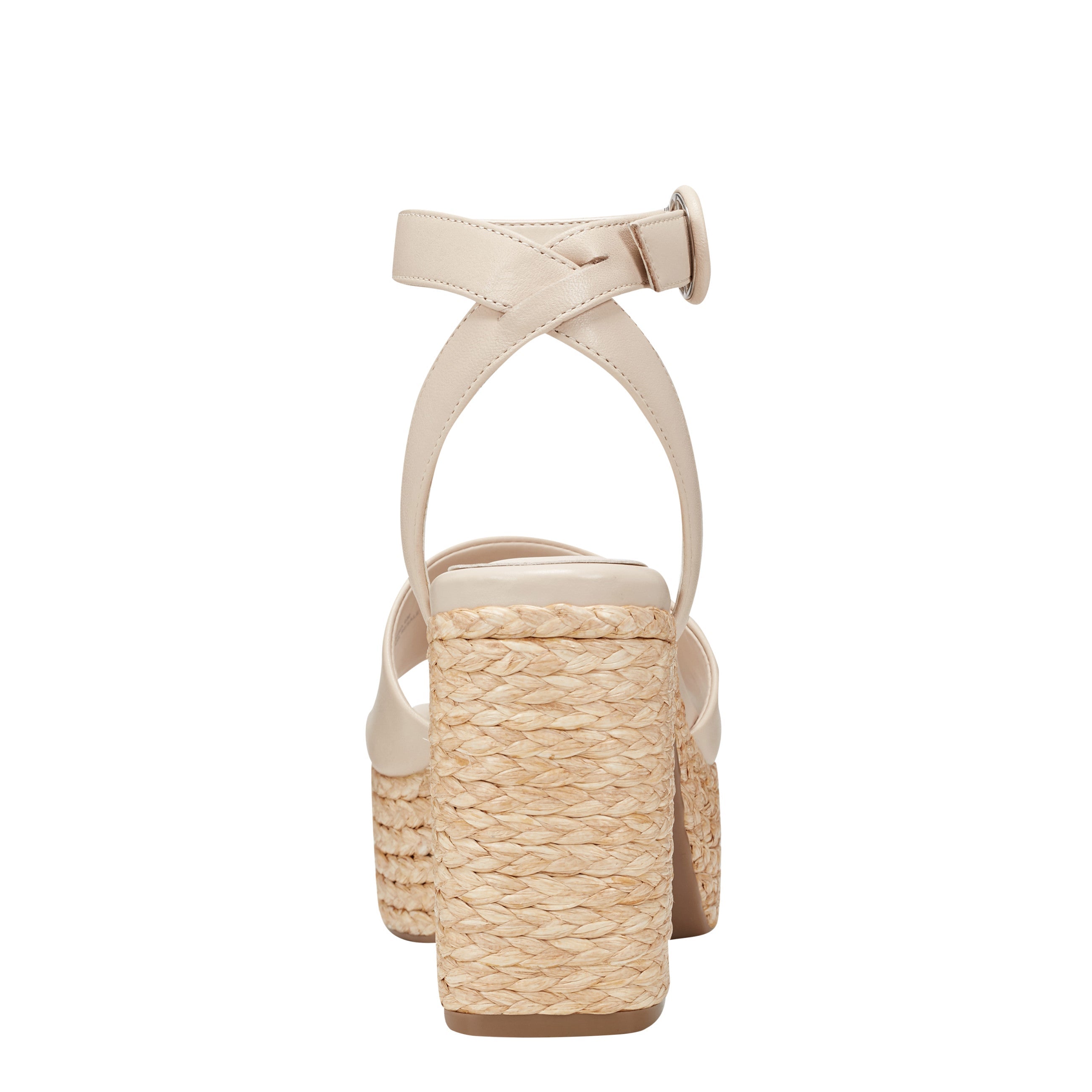 Marc Fisher Palyca Platform Espadrille Sandal | Natural Leather