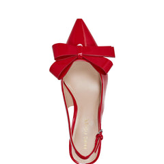 Marc Fisher Allon Bow Slingback Pump | Red Patent