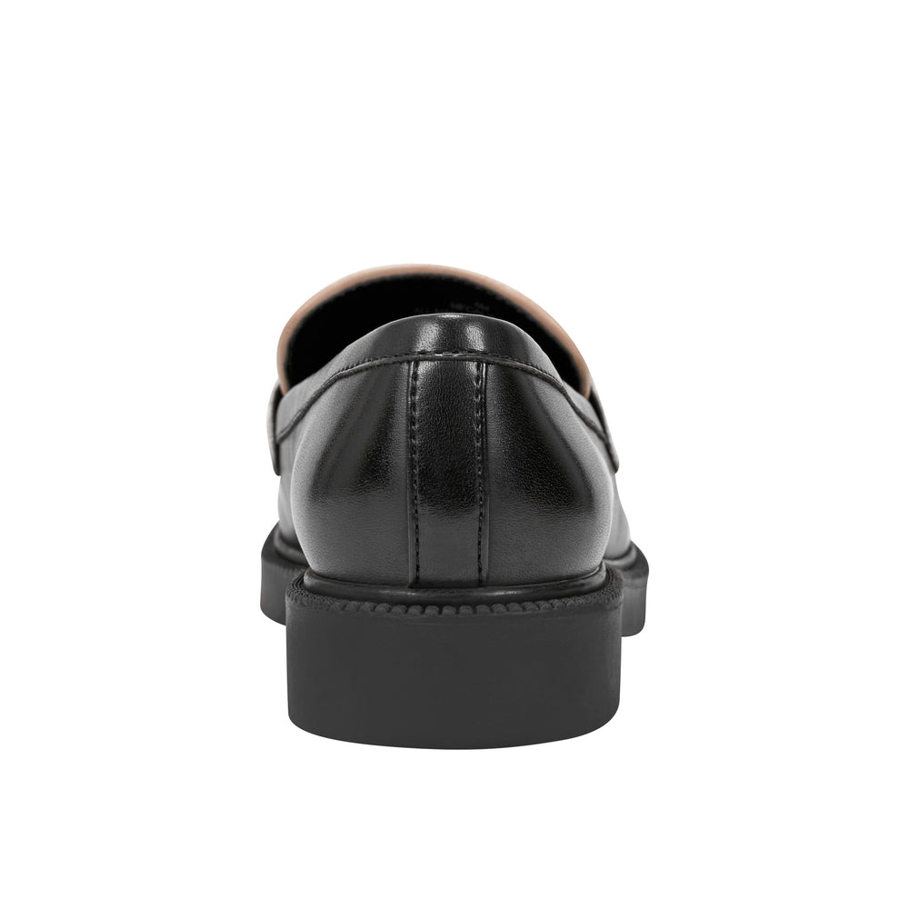 Marc Fisher Calisto Loafer | Black/Natural/White