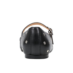 Marc Fisher Elizza Mary Jane Ballet Flat | Black Leather